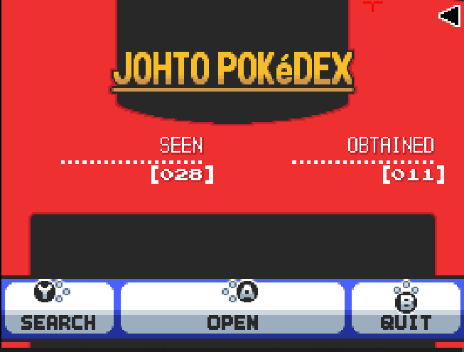 The front of the Dex